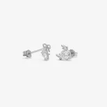 Błyszczące wkrętki srebrne 999 Preniferki KOL28E