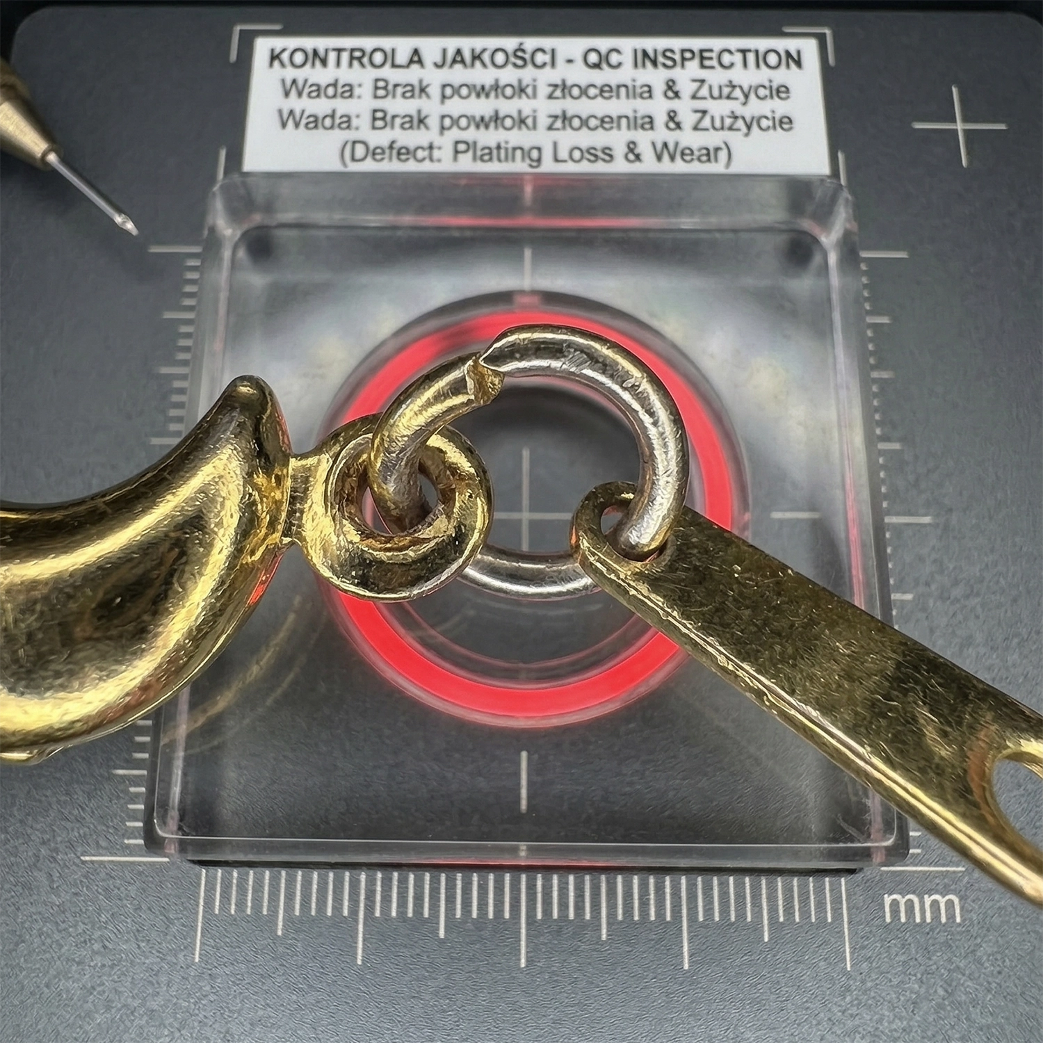 Bransoletka księżyce ze stali testy