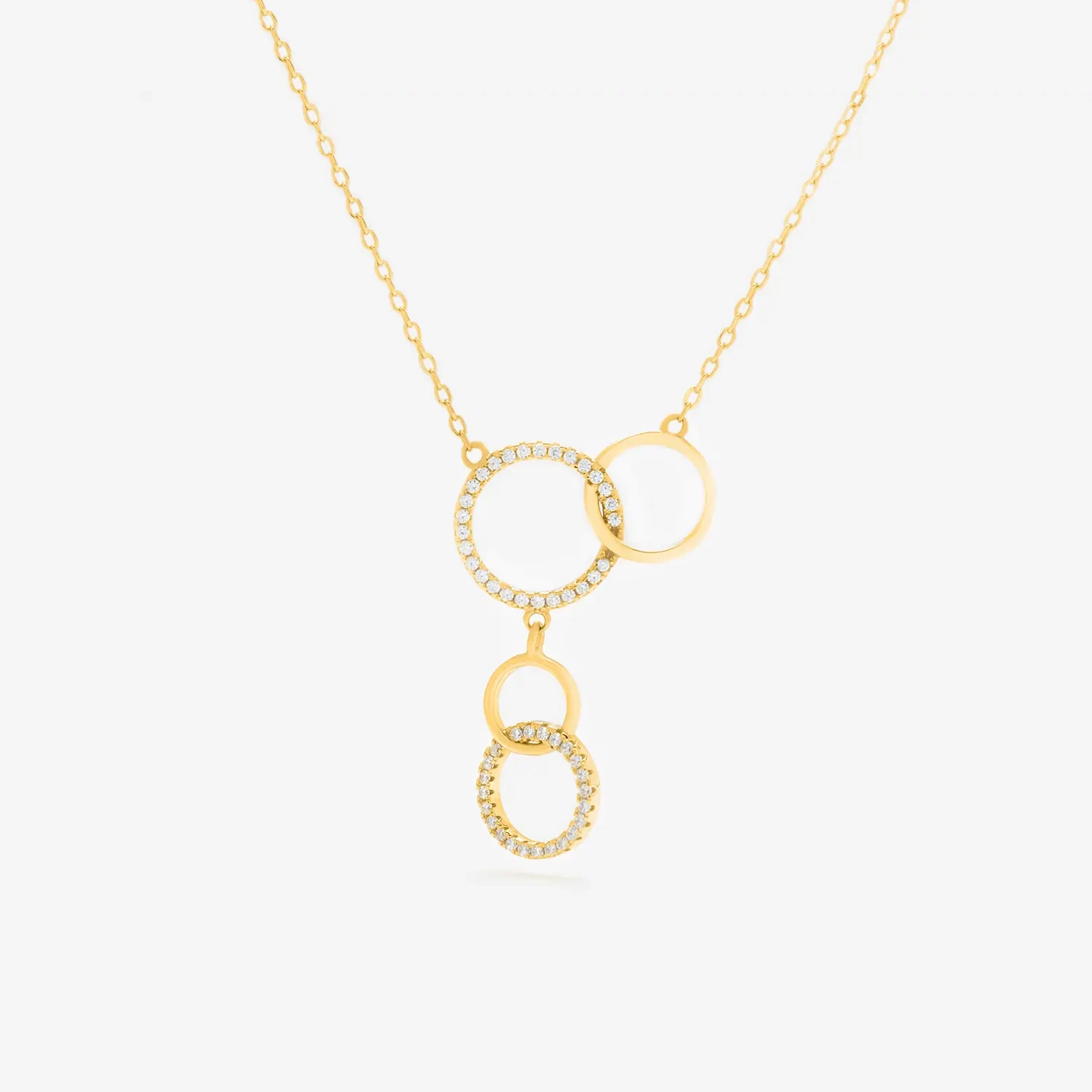 Emmele Pozłacany naszyjnik srebrny LAN5C Emmele Pozłacany naszyjnik srebrny LAN5C