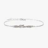 Renifczak bransoletka srebrna 925 z reniferem BR40C