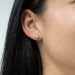 Kolorytka kolczyki srebrne wkrętki KOL23 J