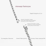 Komplet srebrny 925 do ślubu Kropla Miłości KM23F