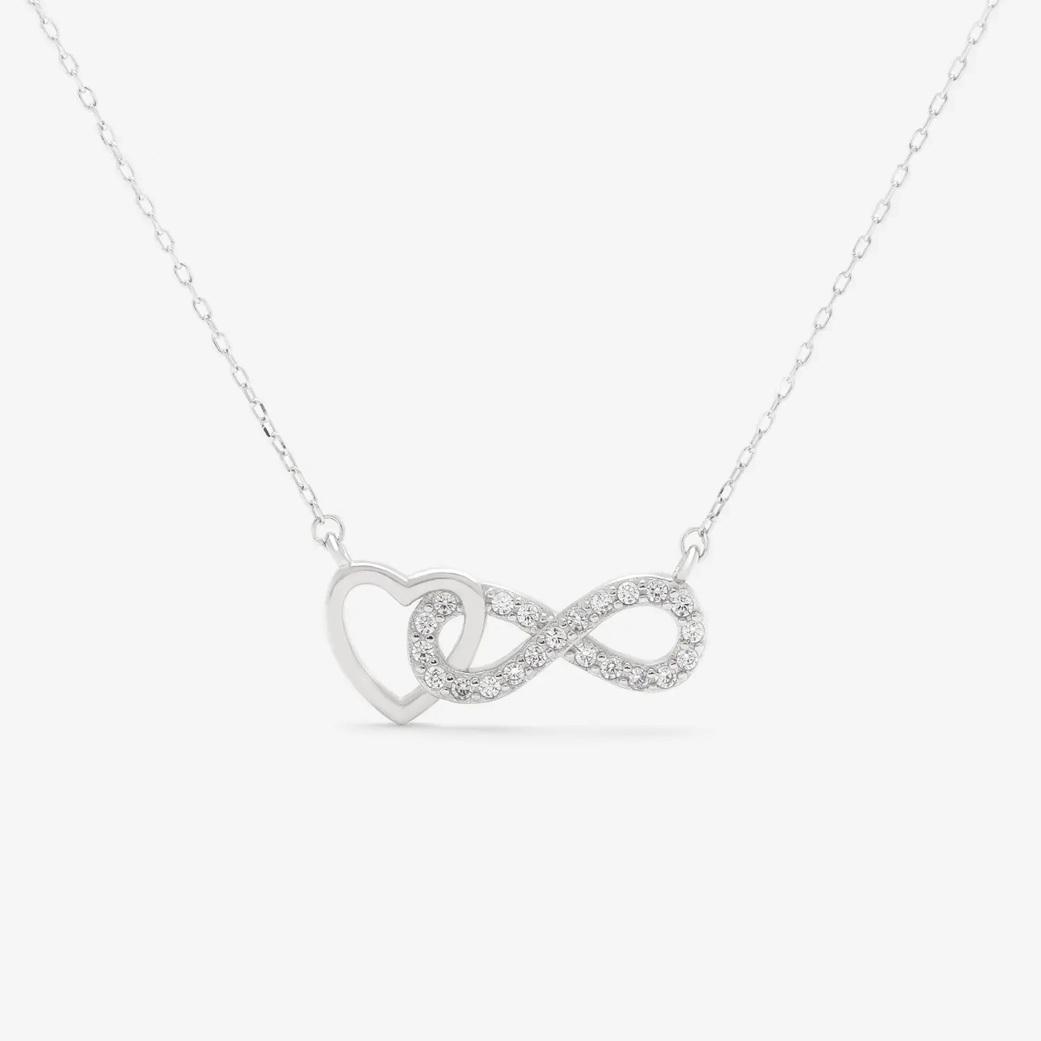 Naszyjnik srebrny Niekończąca się Miłość LAN4B Naszyjnik srebrny Niekończąca się Miłość LAN4B