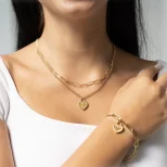 Naszyjnik ze stali szlachetnej LoveNelle LANs2B