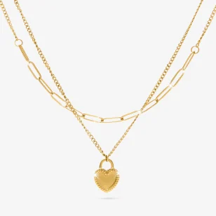 Naszyjnik ze stali szlachetnej LoveNelle LANs2C