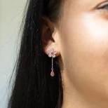 PerłaFlor wkrętki kolczyki srebrne KOL24 G