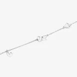 Romantyczna bransoletka ze srebra Gorąca Miłość KOL2A