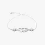 Srebrna bransoletka Love You BR41A