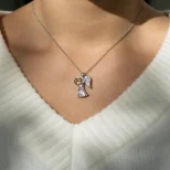 Srebrny 925 aniołek Serafinella ZAW5I