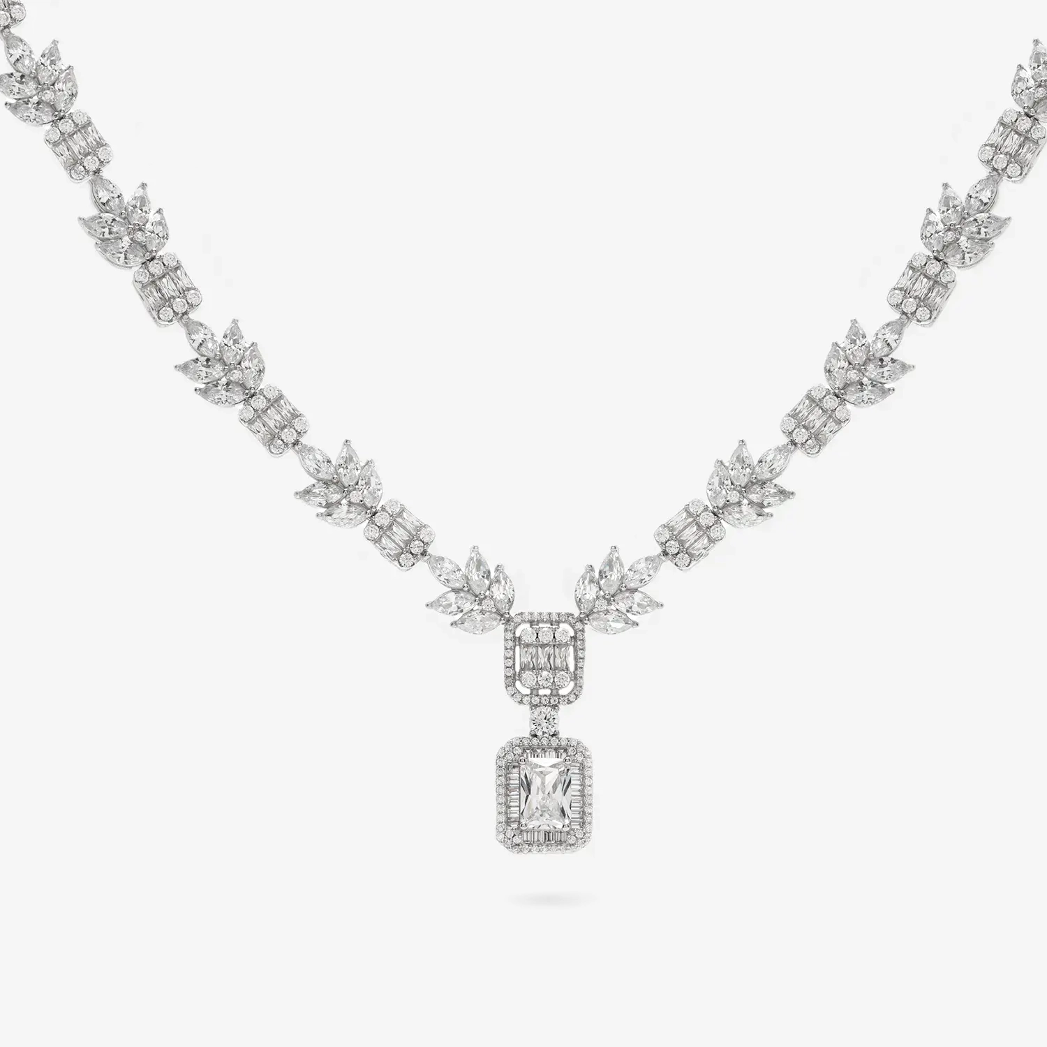 SrebrnySrebrny naszyjnik do ślubu LoveLeaf LAN19A-naszyjnik-do-slubu-LoveLeaf-LAN19A Srebrny naszyjnik do ślubu LoveLeaf LAN19A