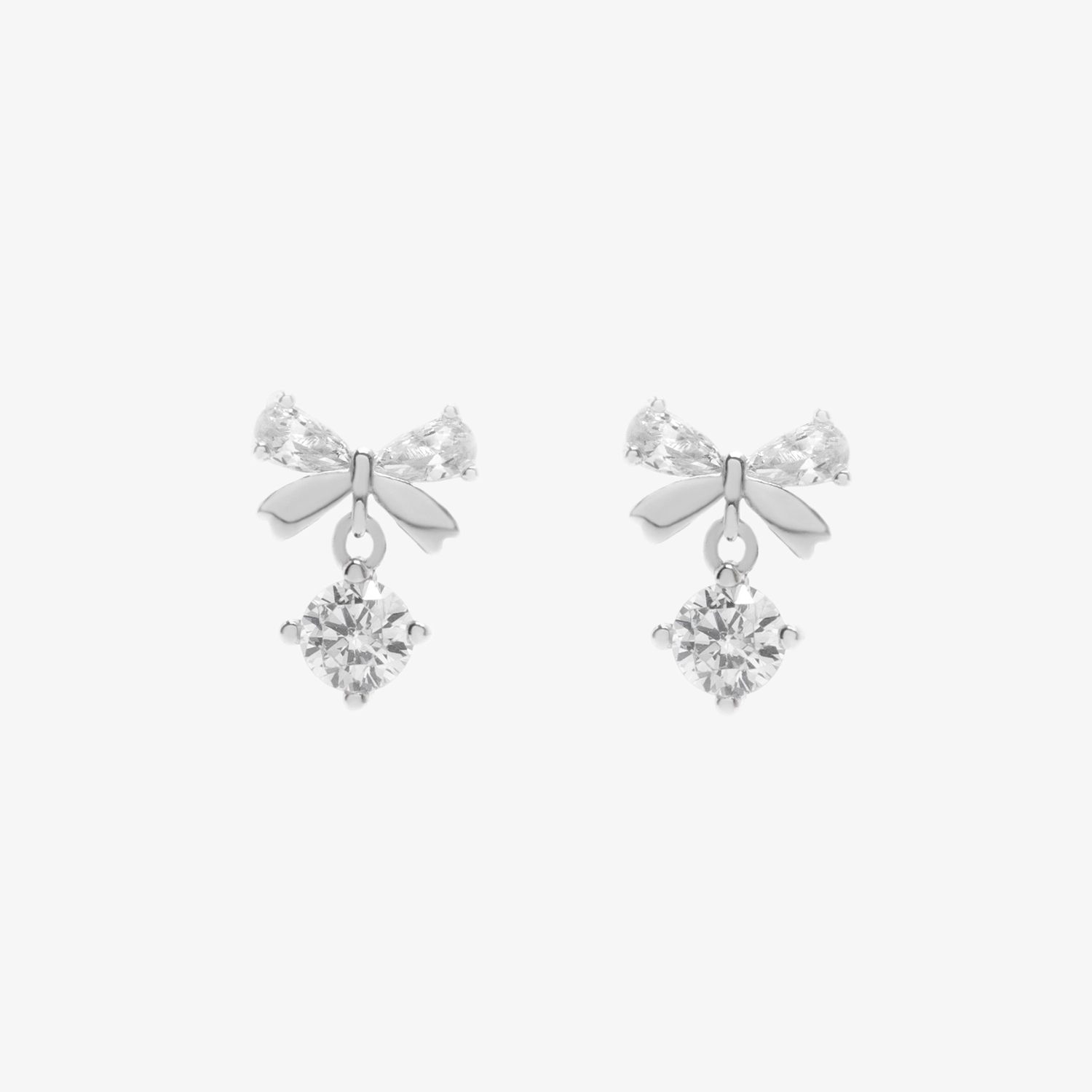 Wkrętki srebrne 999 wisiełki KokarRondki KOL20A