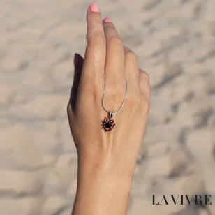 Zawieszka srebrna Płomień Miłości ZAW1 E